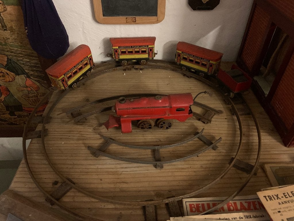 Trein antiek, Ophalen of Verzenden