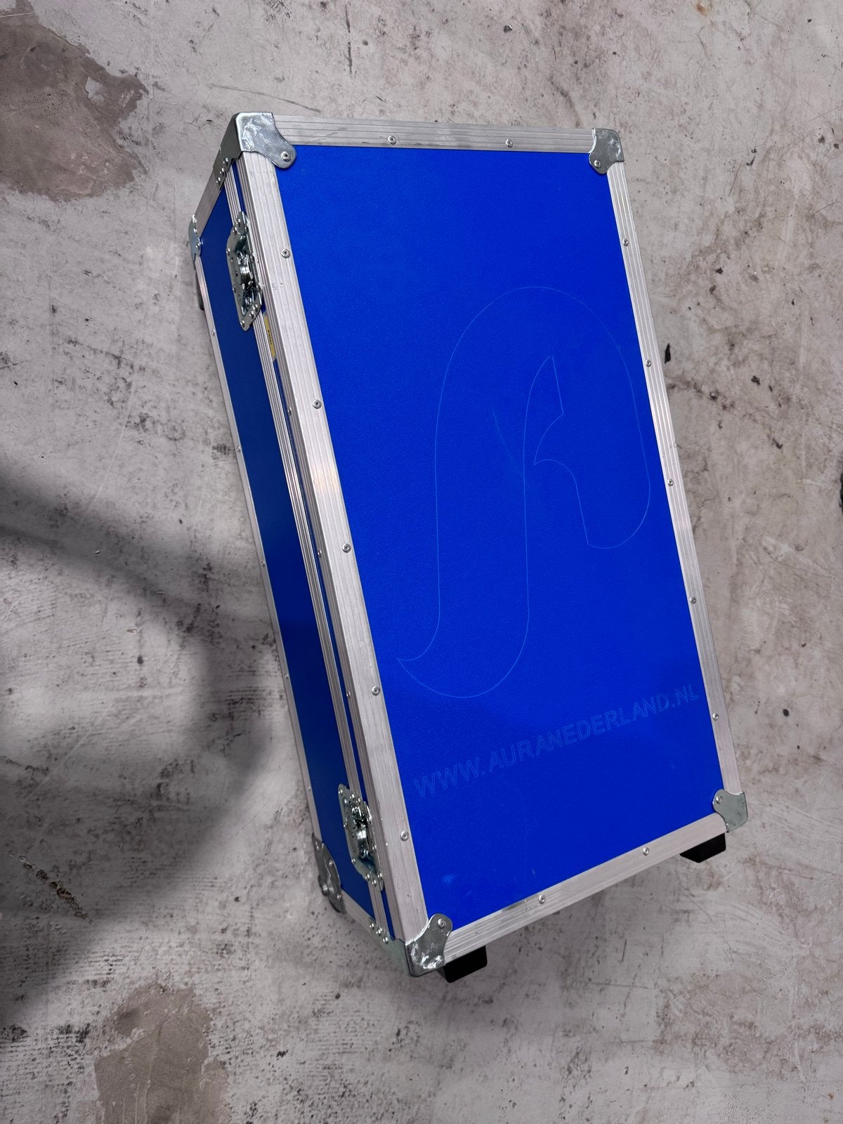 2x Nieuwe Blauwe Flightcase Trolley met Schuim, Ophalen of Verzenden, Nieuw, Overige instrumenten, Flightcase