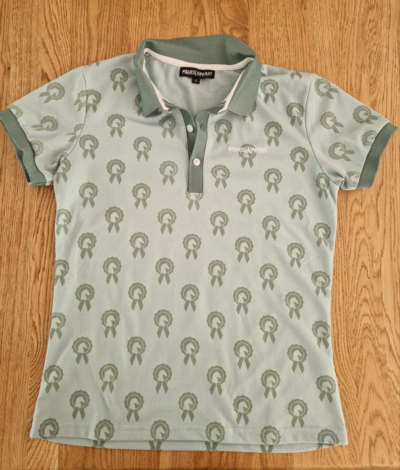 Paardenpraat TV Poloshirt Maat S, Dieren en Toebehoren, Ophalen of Verzenden, Zo goed als nieuw