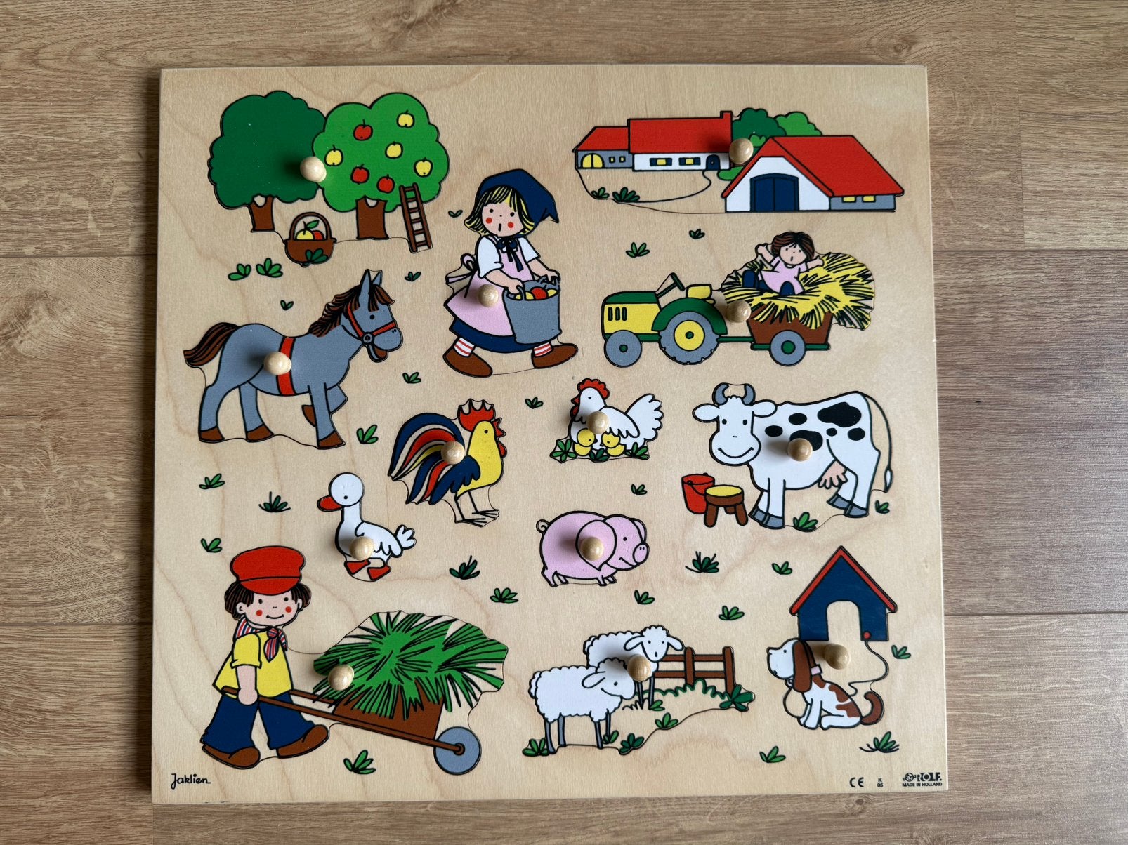 Houten Legpuzzel ongebruikt, Ophalen, Nieuw