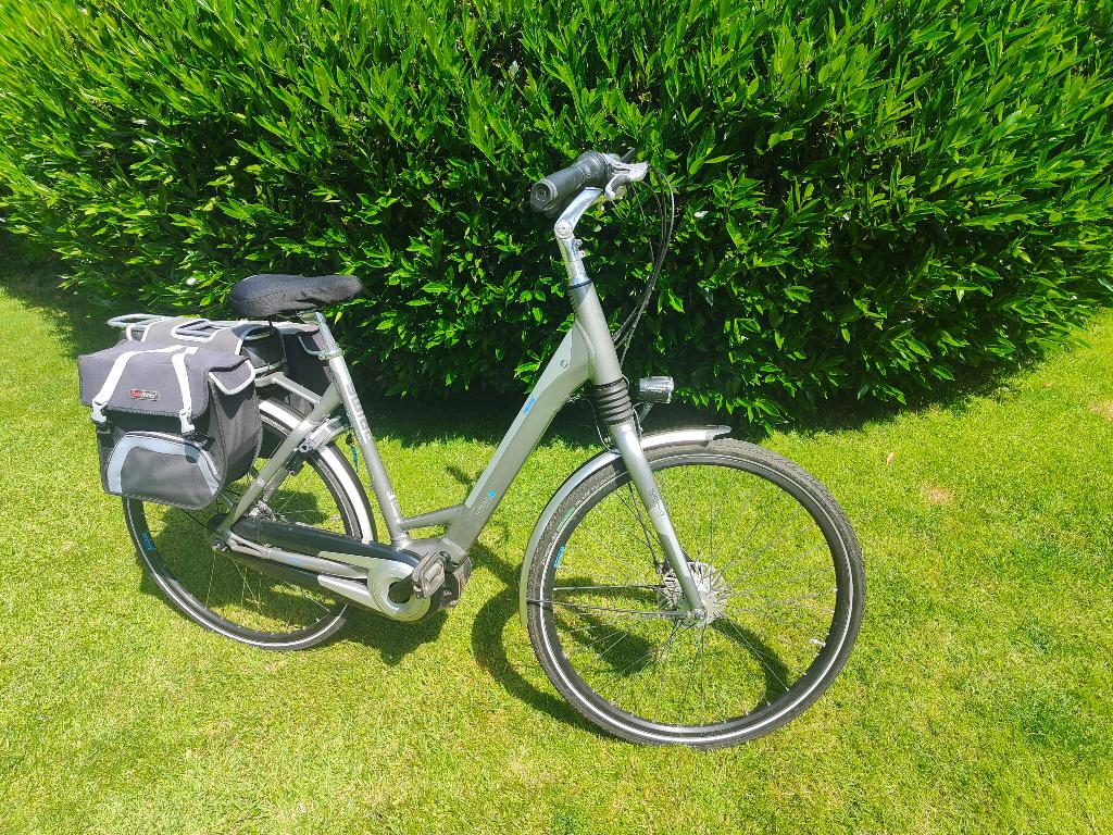 Giant Prime E+ E-Bike met fietstassen, 51 tot 55 cm, Ophalen, Gebruikt, Giant