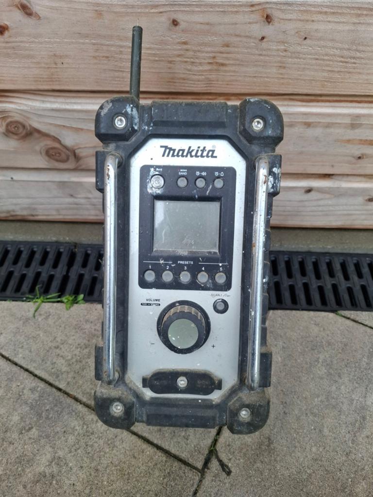 Makita Bouwradio, Ophalen of Verzenden, Gebruikt, Bouwradio