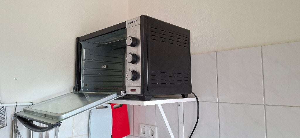 BAKOVEN met grill. Elektrisch., Ophalen, Minder dan 45 cm, Hete lucht, Oven met grill