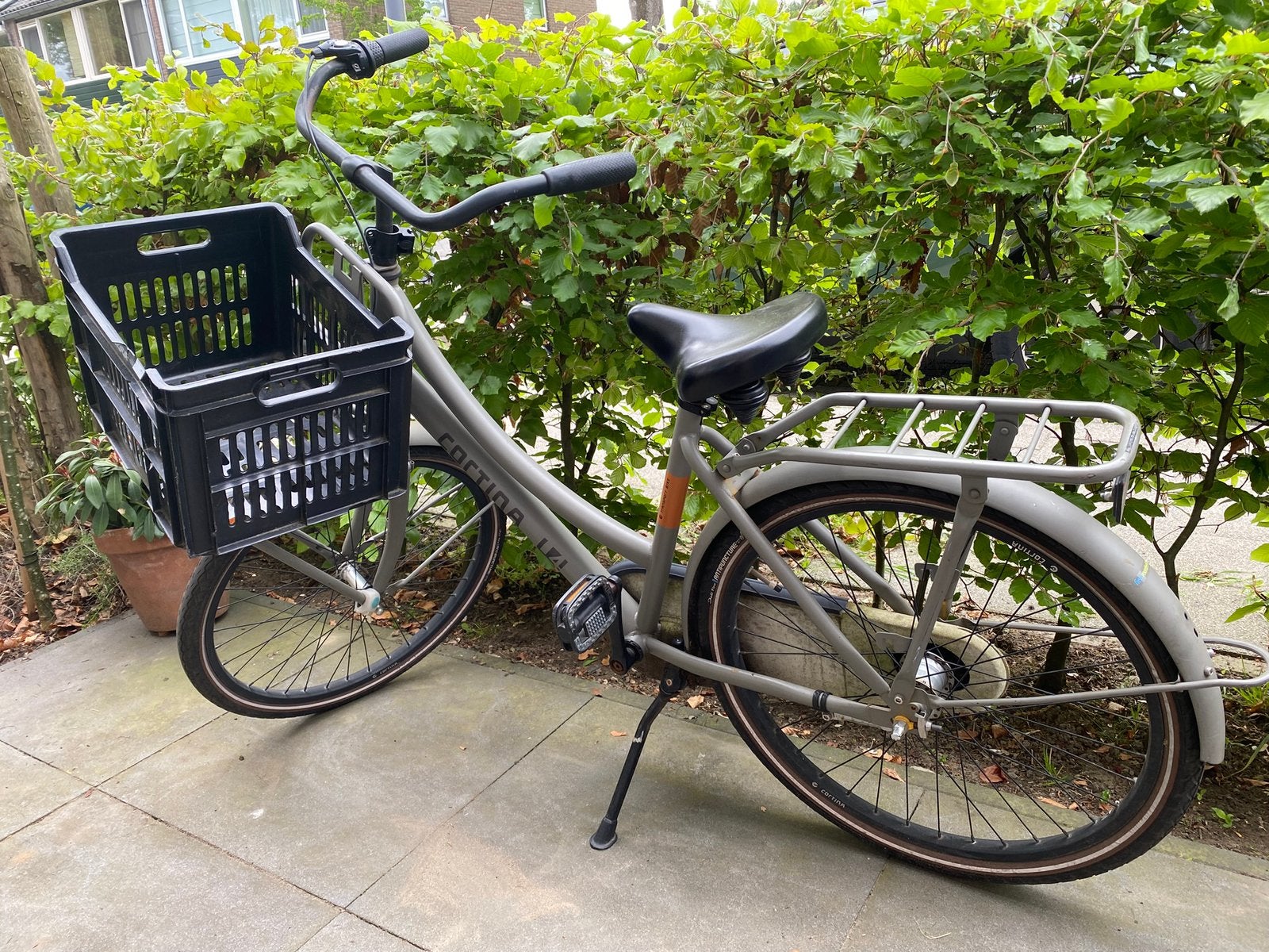 Cortina fiets 24inch, Fietsen en Brommers, Fietsen | Meisjes, Ophalen, Zo goed als nieuw, 24 inch, Versnellingen