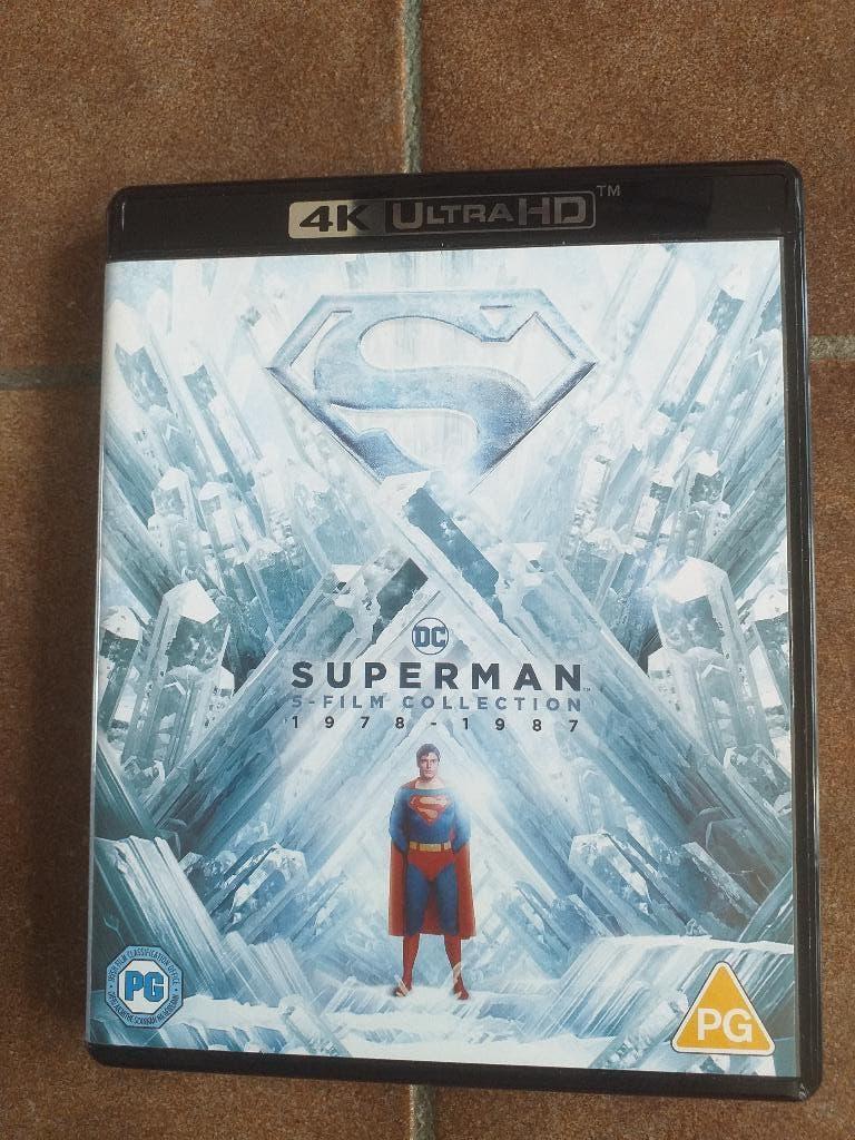 Superman 5-Film Collection 1978-1987 4K Bluray, Cd's en Dvd's, Blu-ray, Ophalen of Verzenden, Zo goed als nieuw, Actie