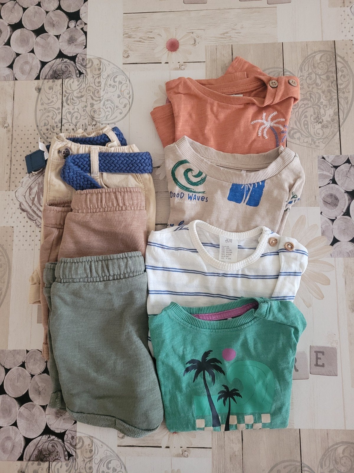zomerkleren maat 68 jongen, Kinderen en Baby's, Babykleding | Baby-kledingpakketten, Ophalen, Gebruikt, Maat 68