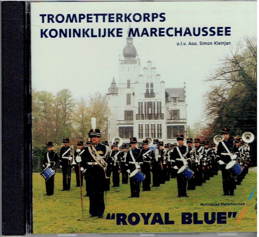 Hafabra Trompetterkorps Koninklijke Marechaussee-Royal Blue, Inclusief boekje, Ophalen of Verzenden, Zo goed als nieuw, Blaasorkest/fanfare