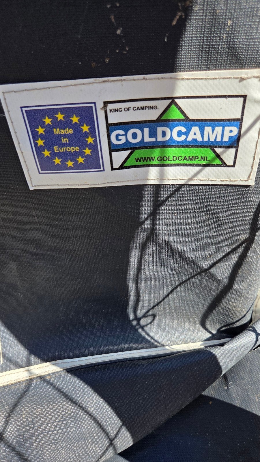 Voortent van het merk Goldcamp, Caravans en Kamperen, Tenten, Ophalen, Gebruikt