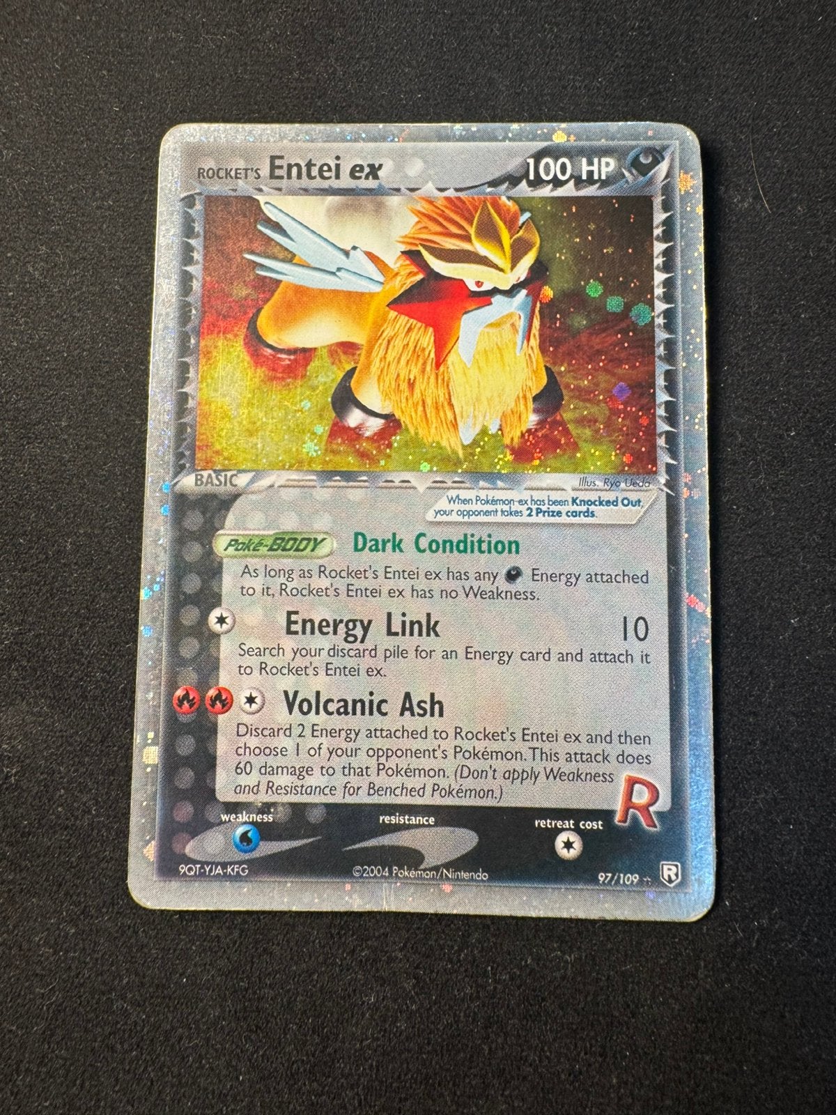 Pokemon Entei Ex 97/109, Ophalen, Gebruikt