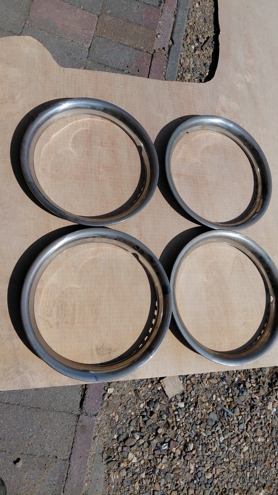 15 inch chromen vergrendeling chevrolet, Ophalen of Verzenden