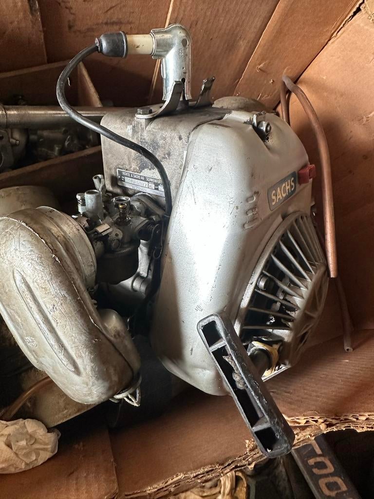 Sachs 2-takt benzinemotor 76 cc, Motoren, Ophalen of Verzenden, Gebruikt