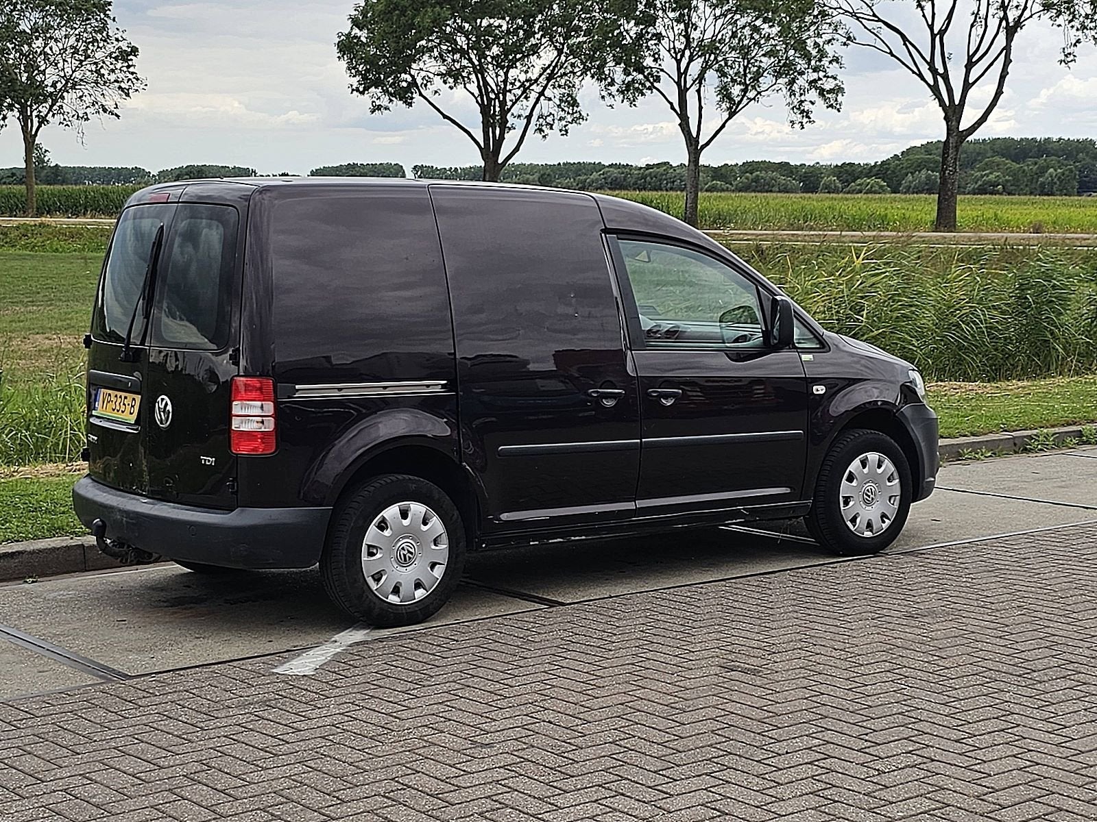VOLKSWAGEN CADDY 1.6 Airco Trekhaak NAP Zijdeur!, Euro 5, Verwarmde buitenspiegels, Gebruikt, Overige kleuren