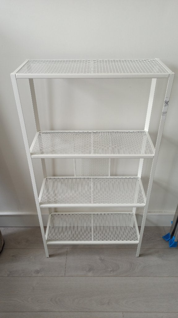 wandkast wit, Huis en Inrichting, Kasten | Wandmeubels, Ophalen, 100 tot 150 cm, Zo goed als nieuw, Minder dan 150 cm