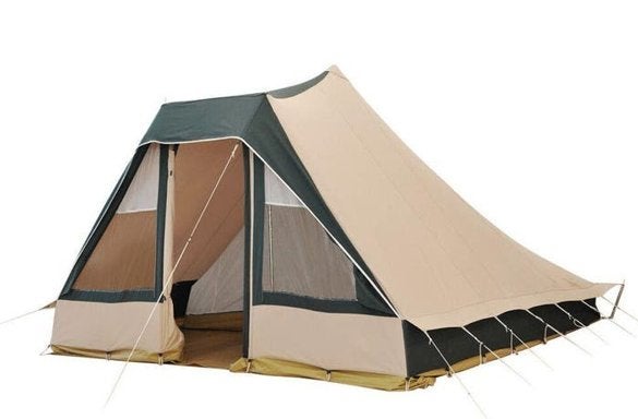 Tent, katoen, 2-3 persoons, slaapcabine, Ophalen, Gebruikt, Tot en met 3