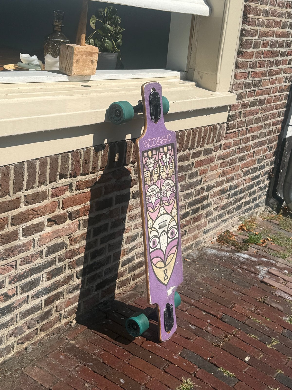Hammond Longboard - Perfect voor cruisen en carving, Sport en Fitness, Ophalen, Gebruikt, Skateboard, Longboard