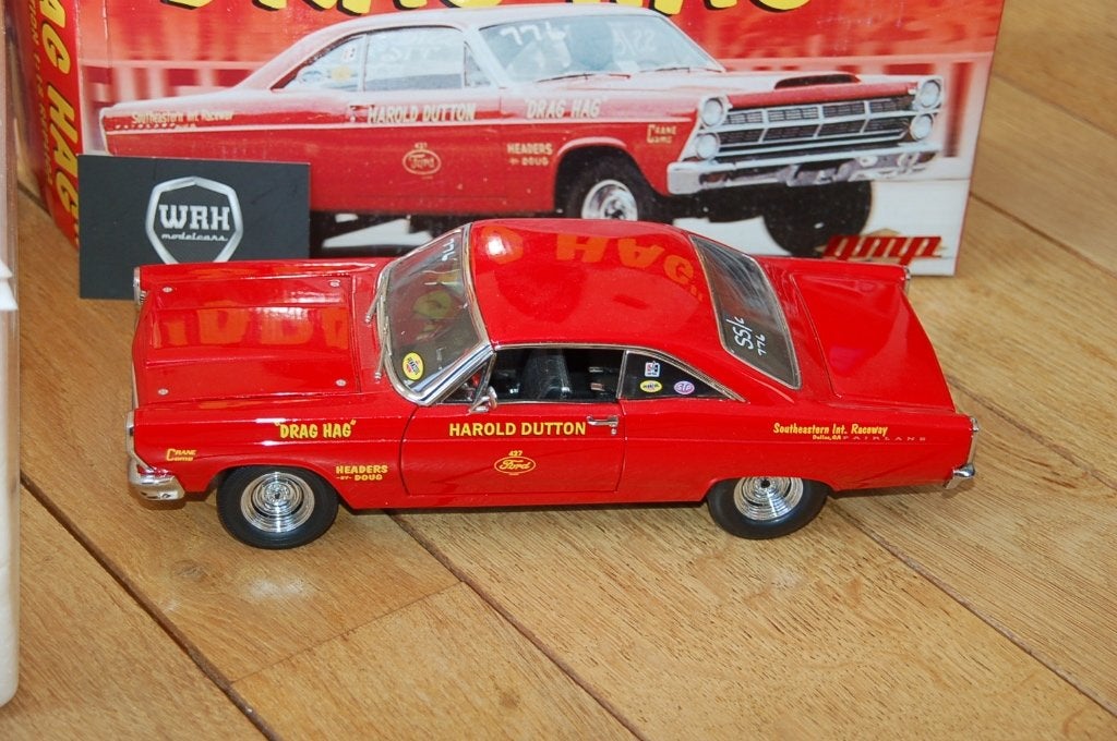 1:18 FORD FAIRLANE DRAG HAG red GMP diecast WRH, Verzenden, Zo goed als nieuw, Auto, Overige merken
