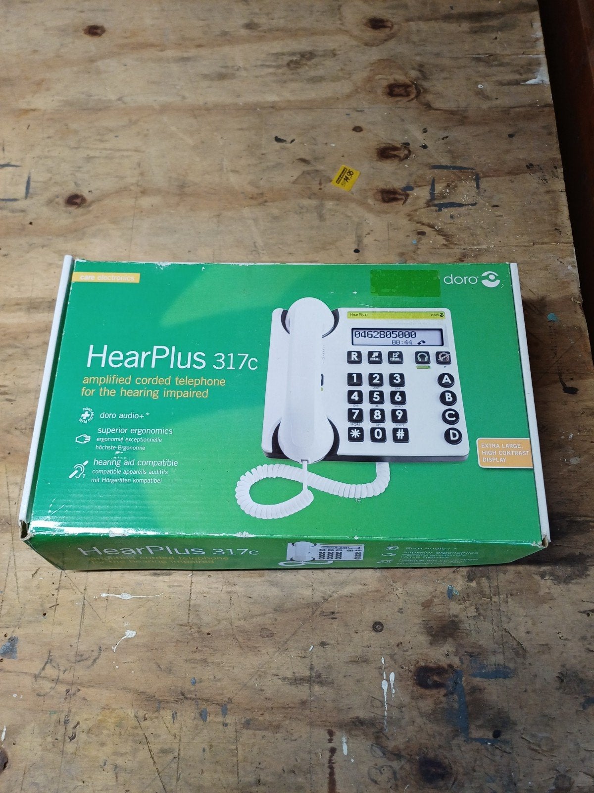 senioren huis telefoon., Telecommunicatie, Vaste telefoons | Niet Draadloos, Ophalen of Verzenden, Zo goed als nieuw