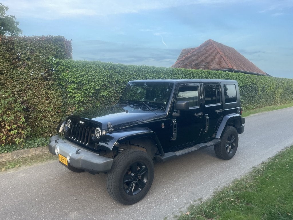 Jeep Wrangler Unlimited 3.8 Sport (bj 2008), Auto's, 3778 cc, Cruise Control, Gebruikt, 1719 kg