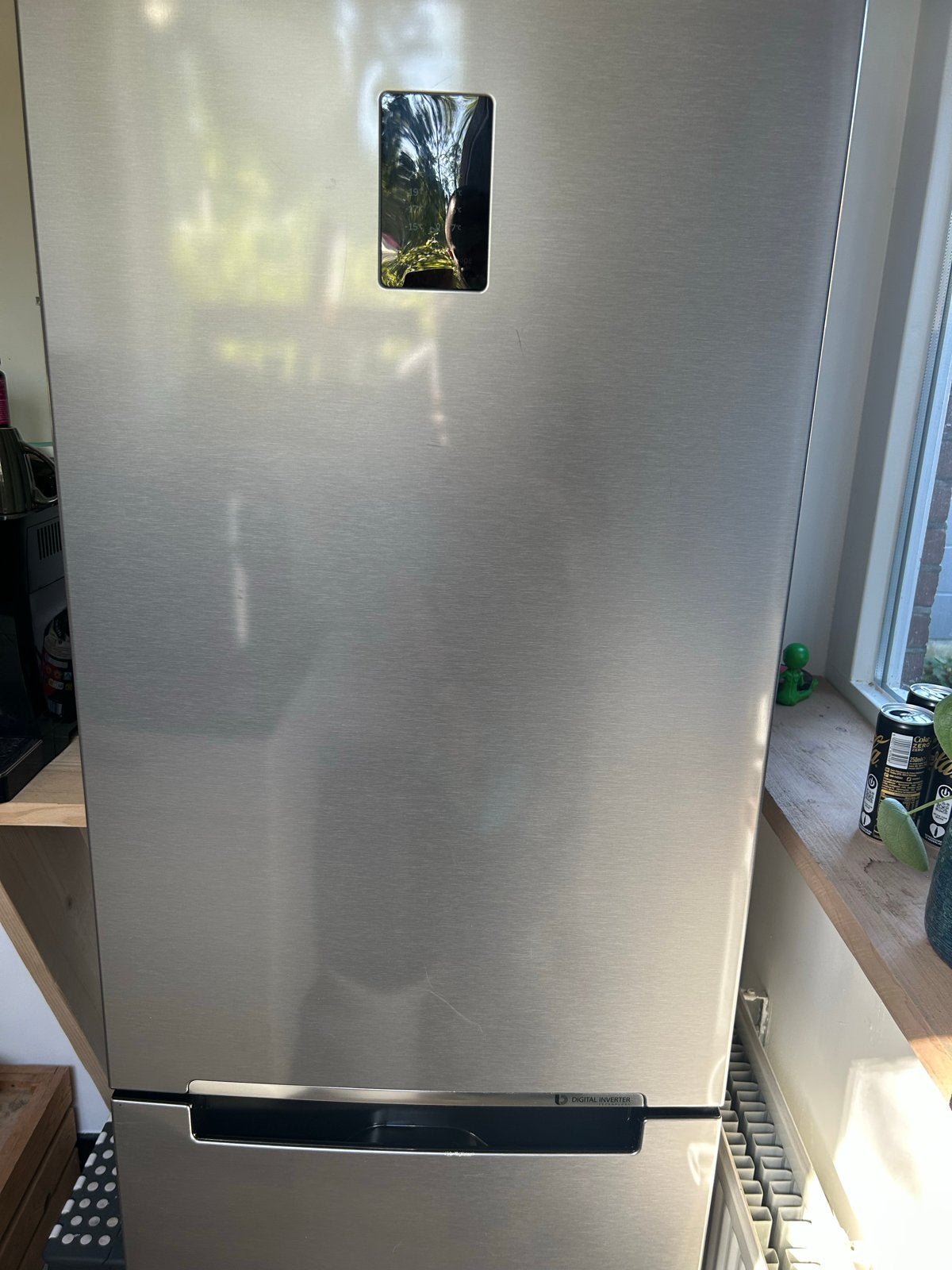 Samsung Koel-vriescombinatie RB33J3315SA/EF - Zilver, Witgoed en Apparatuur, Ophalen, Zo goed als nieuw, Met aparte vriezer, 160 cm of meer