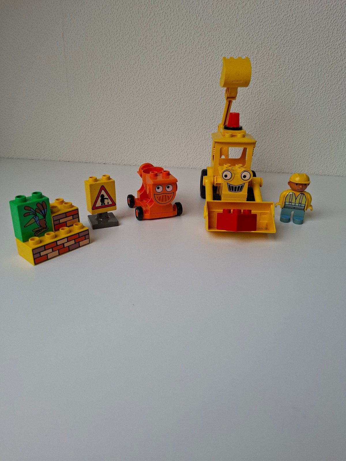 LEGO Duplo Bob de Bouwer set met figuren en voertuigen, Gebruikt, Overige thema's, Overige typen, Ophalen of Verzenden