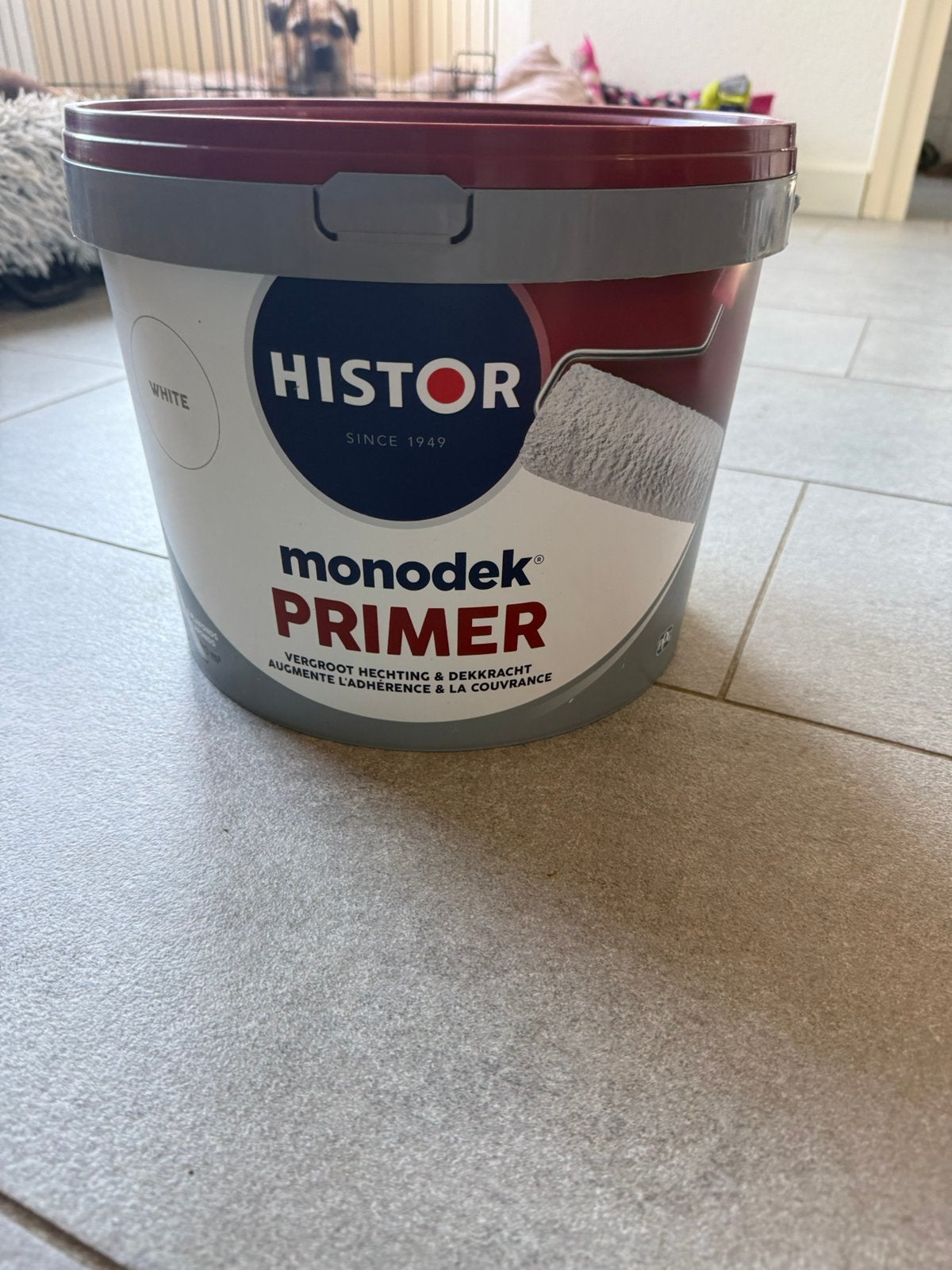 Histor monodek primer, Ophalen, Zo goed als nieuw, Wit