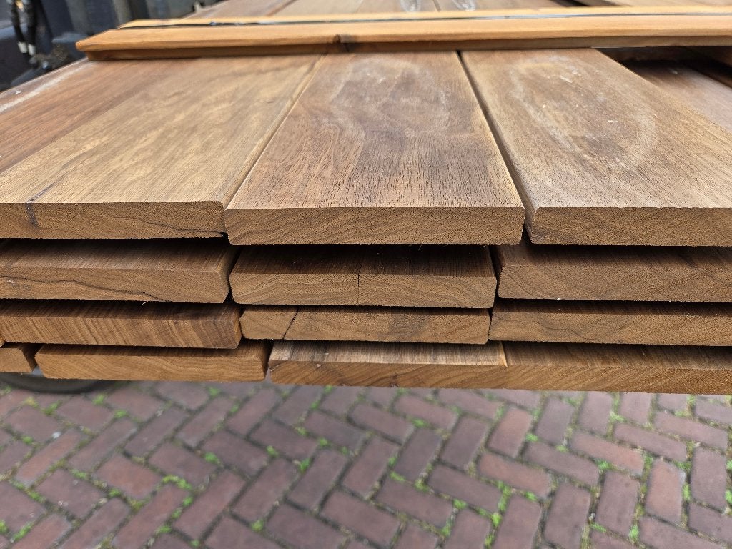Hardhouten planken - geschaafd 20x140 mm - nr: HP155, Ophalen, Nieuw, 250 cm of meer, Planken