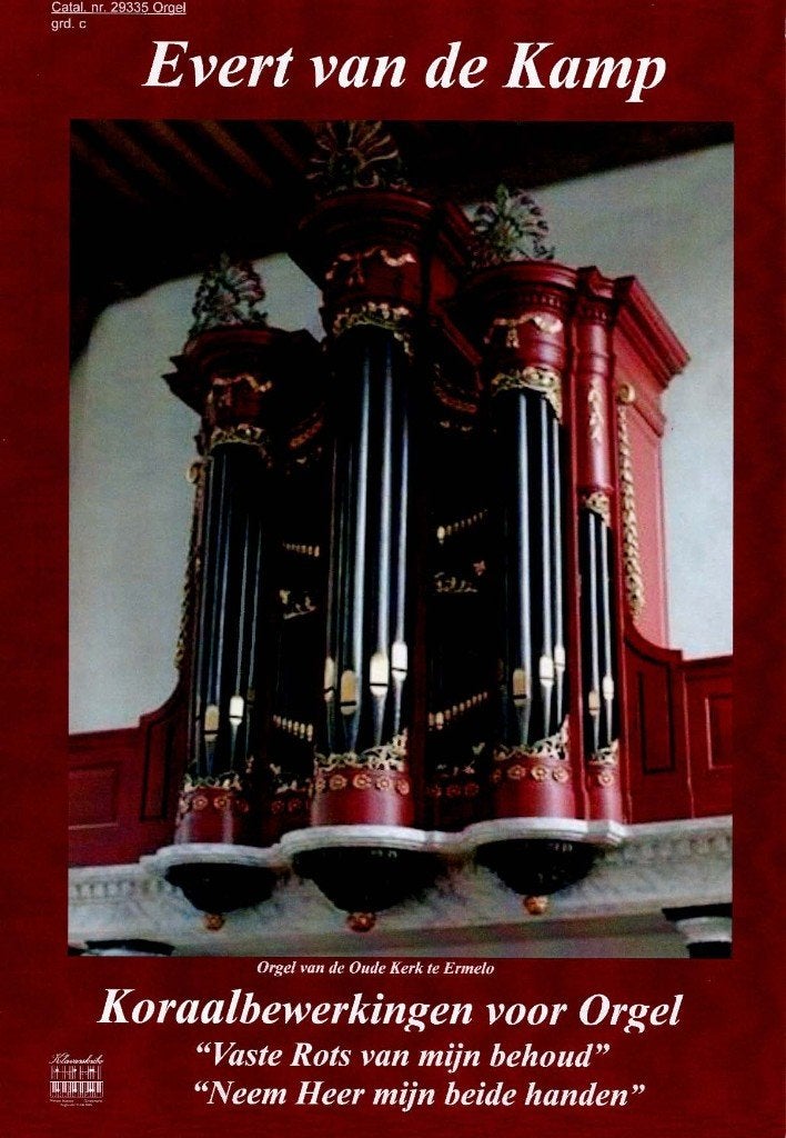 Evert van de Kamp  Klavarscribo, Orgel, Nieuw, Ophalen of Verzenden, Thema