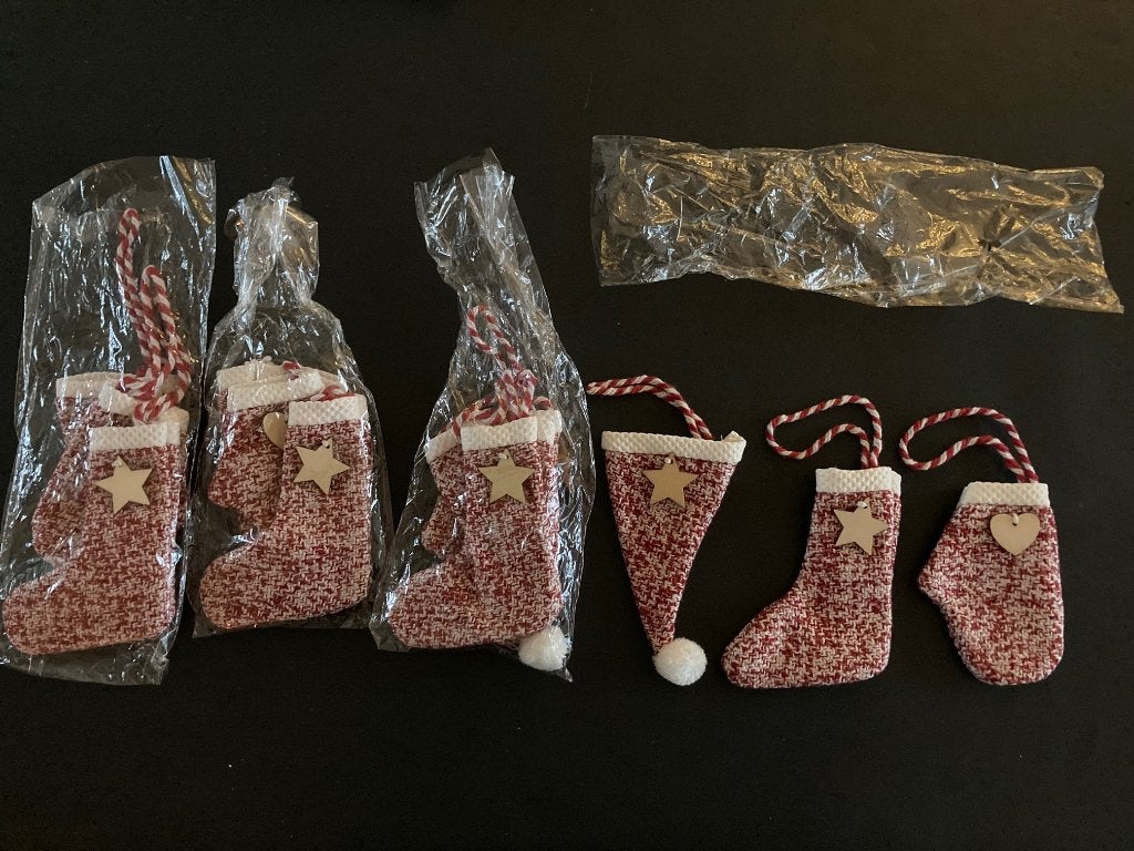 kerst Villeroy & Boch 3 delig set hangers met ophangkoord, Diversen, Kerst, Ophalen of Verzenden, Nieuw