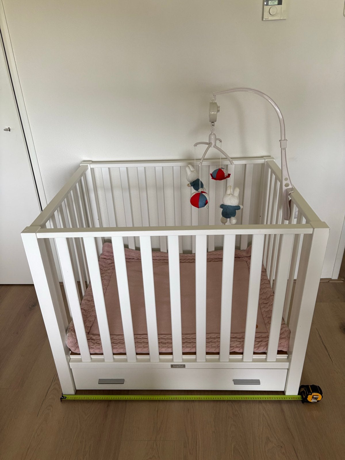 Bopita box met lade, wit, Kinderen en Baby's, Ophalen of Verzenden, Zo goed als nieuw, 70 tot 85 cm