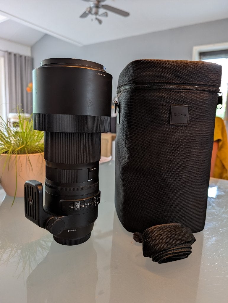 Sigma 150-600mm f/5-6.3 DG Contemporary Canon EF, Audio, Tv en Foto, Sigma, Zo goed als nieuw, 600 mm, Autofocus