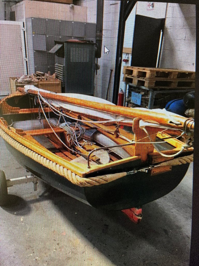 12 voets Beusichemse Jol, Watersport en Boten, Ophalen, Gebruikt, Overige brandstoffen, Polyester