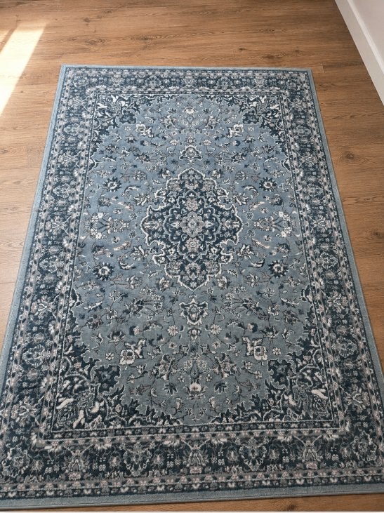 Blauw IKEA tapijt, Ophalen, 100 tot 150 cm, Blauw, Zo goed als nieuw