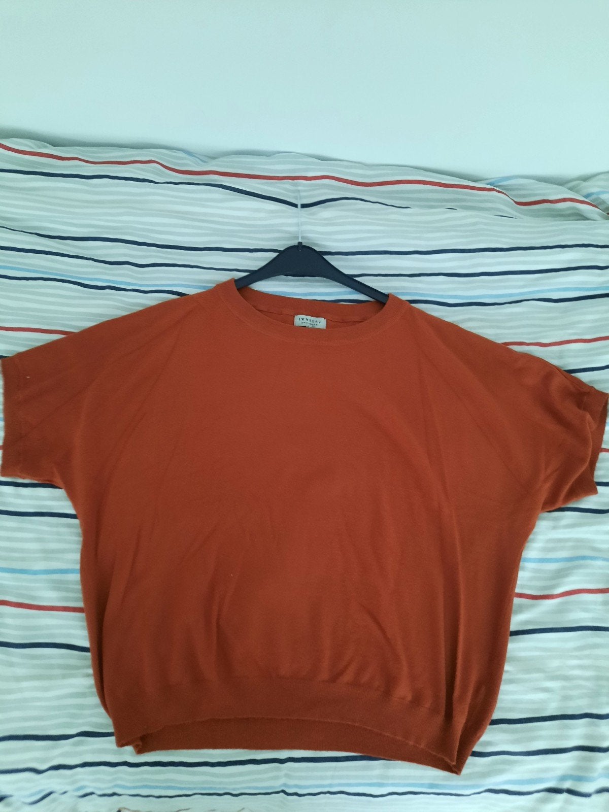 Trui Mt 46 Ivy Beau kleur: roestbruin, Ophalen of Verzenden, Zo goed als nieuw, Maat 46/48 (XL) of groter, Bruin