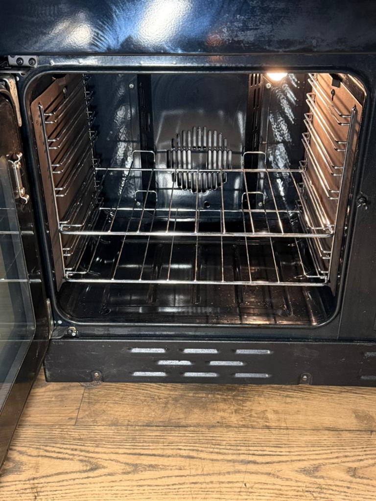 Luxe Falcon Professional+ Fornuis INDUCTIE met 3 ovens 100cm, Hete lucht, Fornello Esperta, Ophalen of Verzenden, Zo goed als nieuw