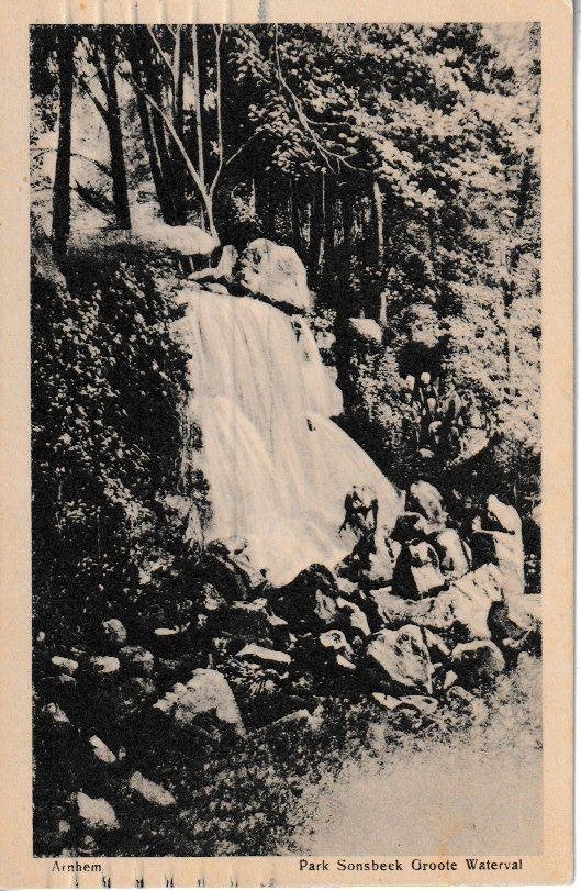 ARNHEM-SONSBEEK - GROOTE WATERVAL, Ophalen of Verzenden, Voor 1920, Gelopen, Gelderland