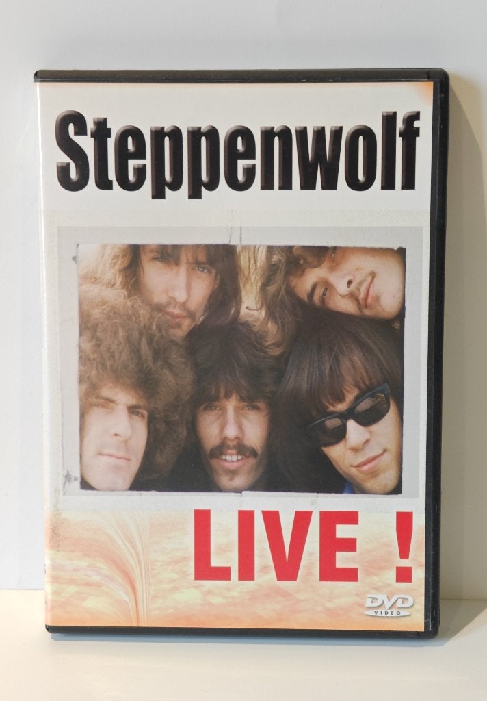 Steppenwolf LIVE! Classic Rock Concert DVD optreden hits, Cd's en Dvd's, Alle leeftijden, Ophalen of Verzenden, Zo goed als nieuw