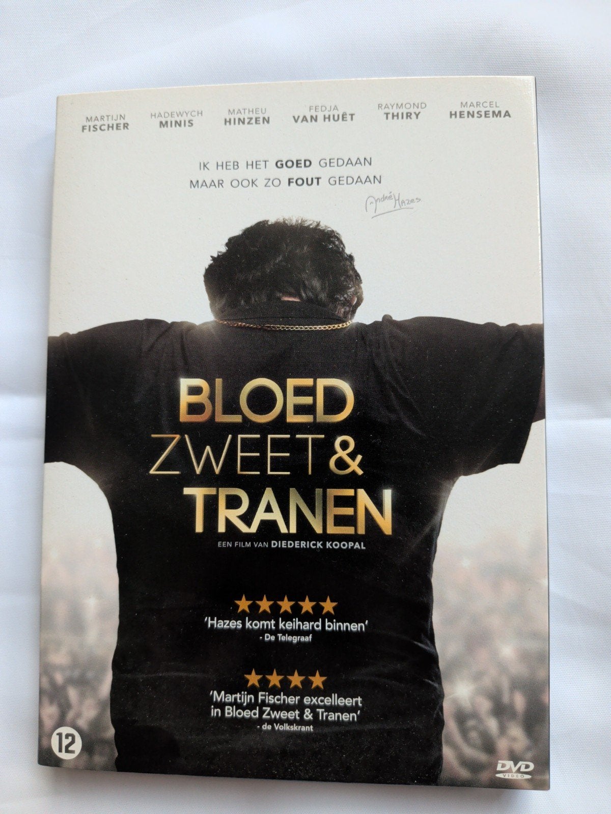 André Hazes - Bloed, Zweet & Tranen (Originele DVD), Nederlands, Zo goed als nieuw, Vanaf 12 jaar, Inclusief doosje