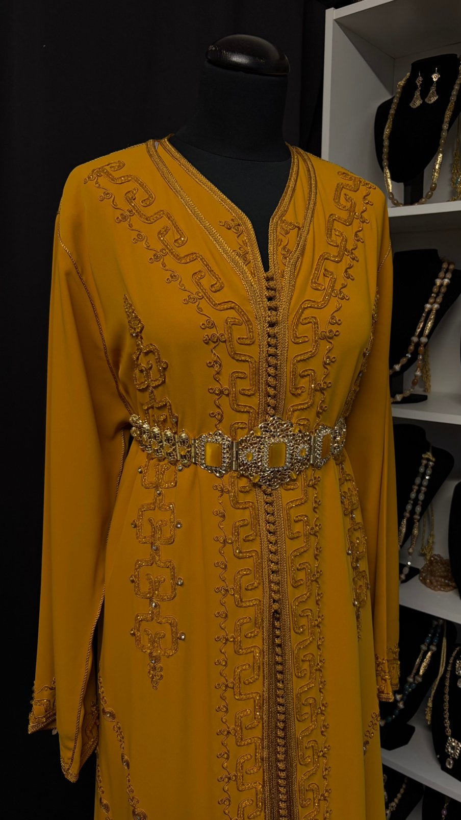 Takshita Marokkaanse jurk, Ophalen of Verzenden, Zo goed als nieuw, Maat 46/48 (XL) of groter, Overige typen
