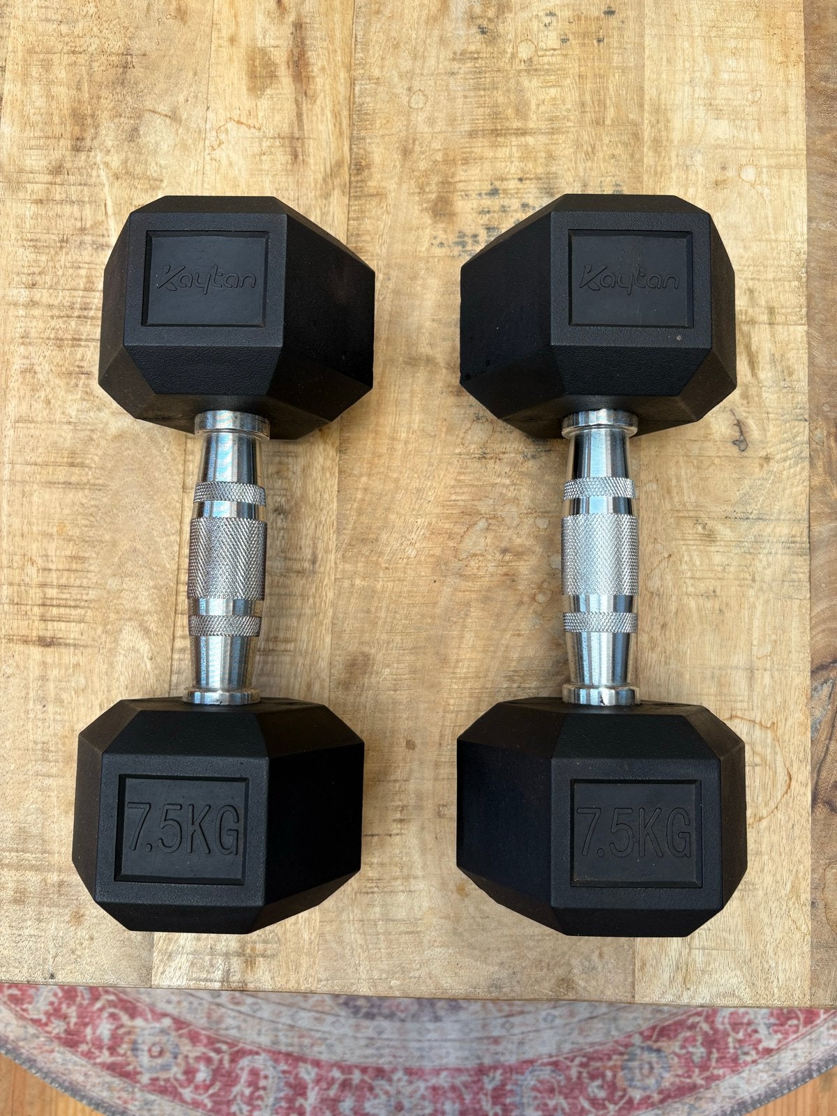 Kaytan Dumbbells 7.5KG - Zo goed als nieuw, Sport en Fitness, Ophalen, Zo goed als nieuw, Armen, Dumbbell
