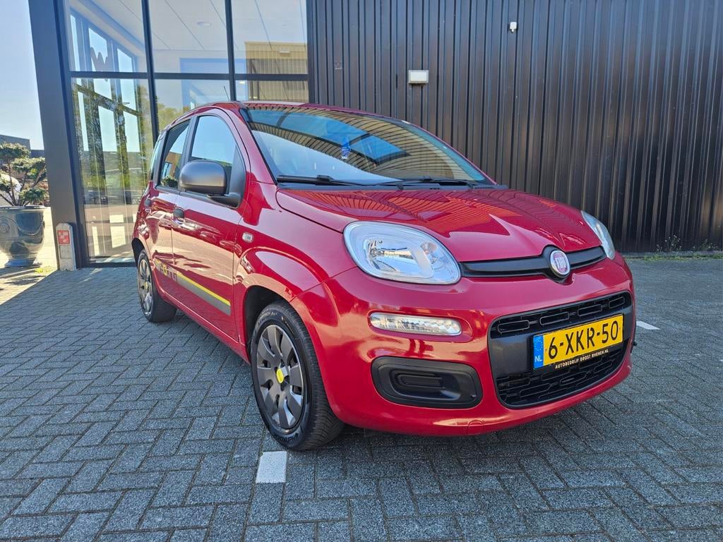 Fiat Panda 0.9 Twinair NAP, Airco, 44KW 2014 Rood, Auto's, Voorwielaandrijving, Stof, Panda, Origineel Nederlands