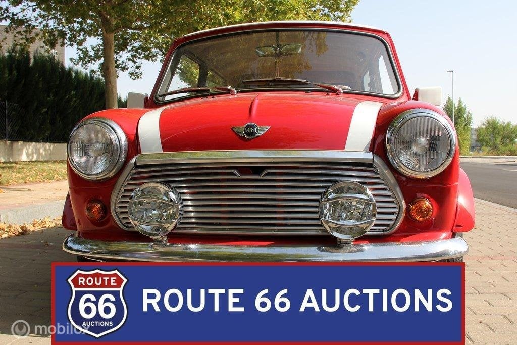 Mini 1000 De Luxe | 1973 | Route 66 Auctions, Auto's, Overige carrosserieën, Zwart, Bedrijf, Handgeschakeld