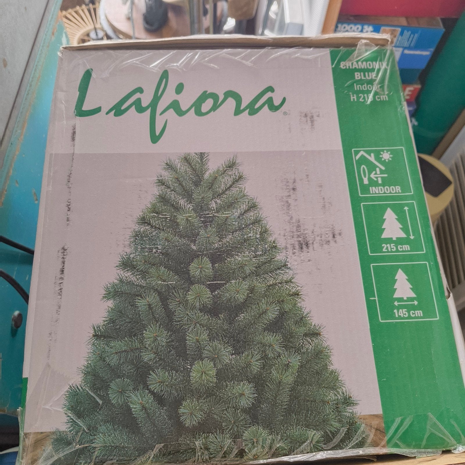 kunstkerstboom, Ophalen