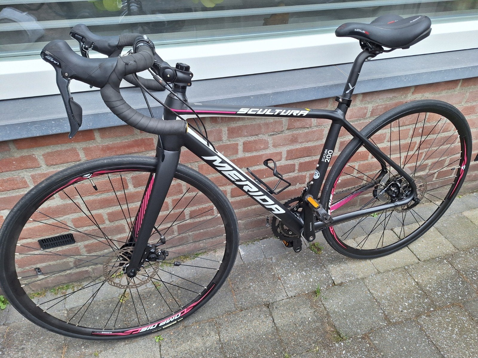 Merida Scultura 200 racefiets - XS frame, schijfremmen, Fietsen en Brommers, Fietsen | Dames | Sportfietsen en Toerfietsen, Overige merken