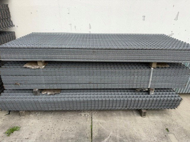 dubbelstaafs 8x6x8 hekwerken 103/250cm Gegalvaniseerd €30 ps, Ophalen, Nieuw, 20 meter of meer, Gaas