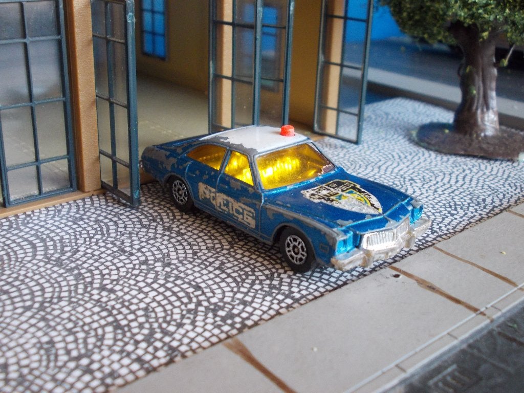 Buick Century Metropolis Police ( Superman ) - Corgi Juniors, Ophalen of Verzenden, Gebruikt, Auto