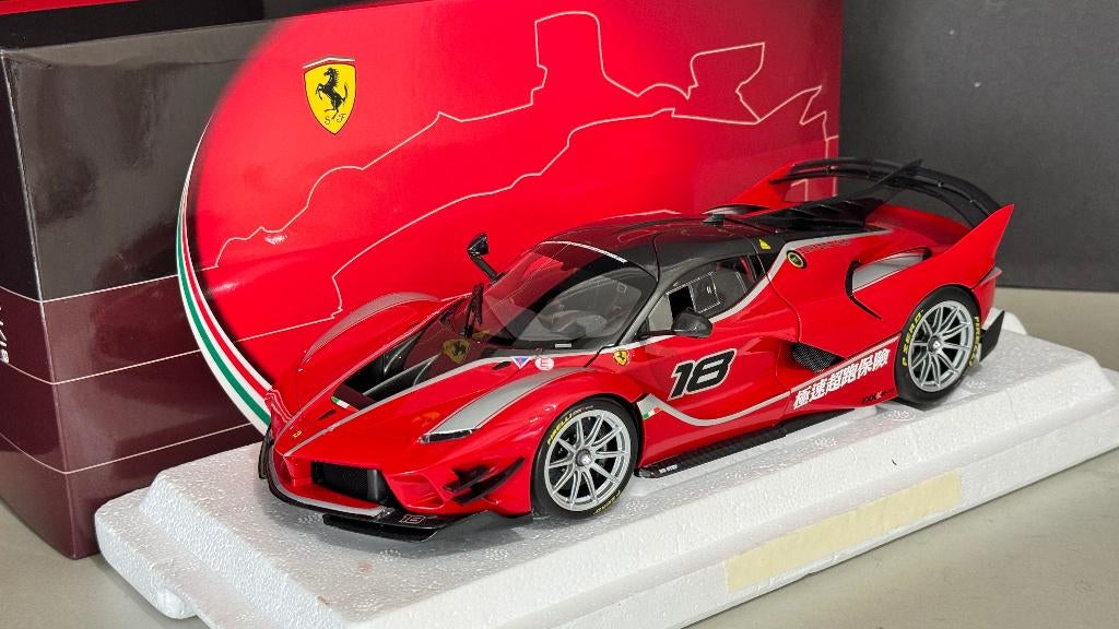 Ferrari FXXK Evo Rosso Corsa BBR/ Kyosho Diecast 182285, Hobby en Vrije tijd, Modelauto's | 1:18, Ophalen of Verzenden, Nieuw