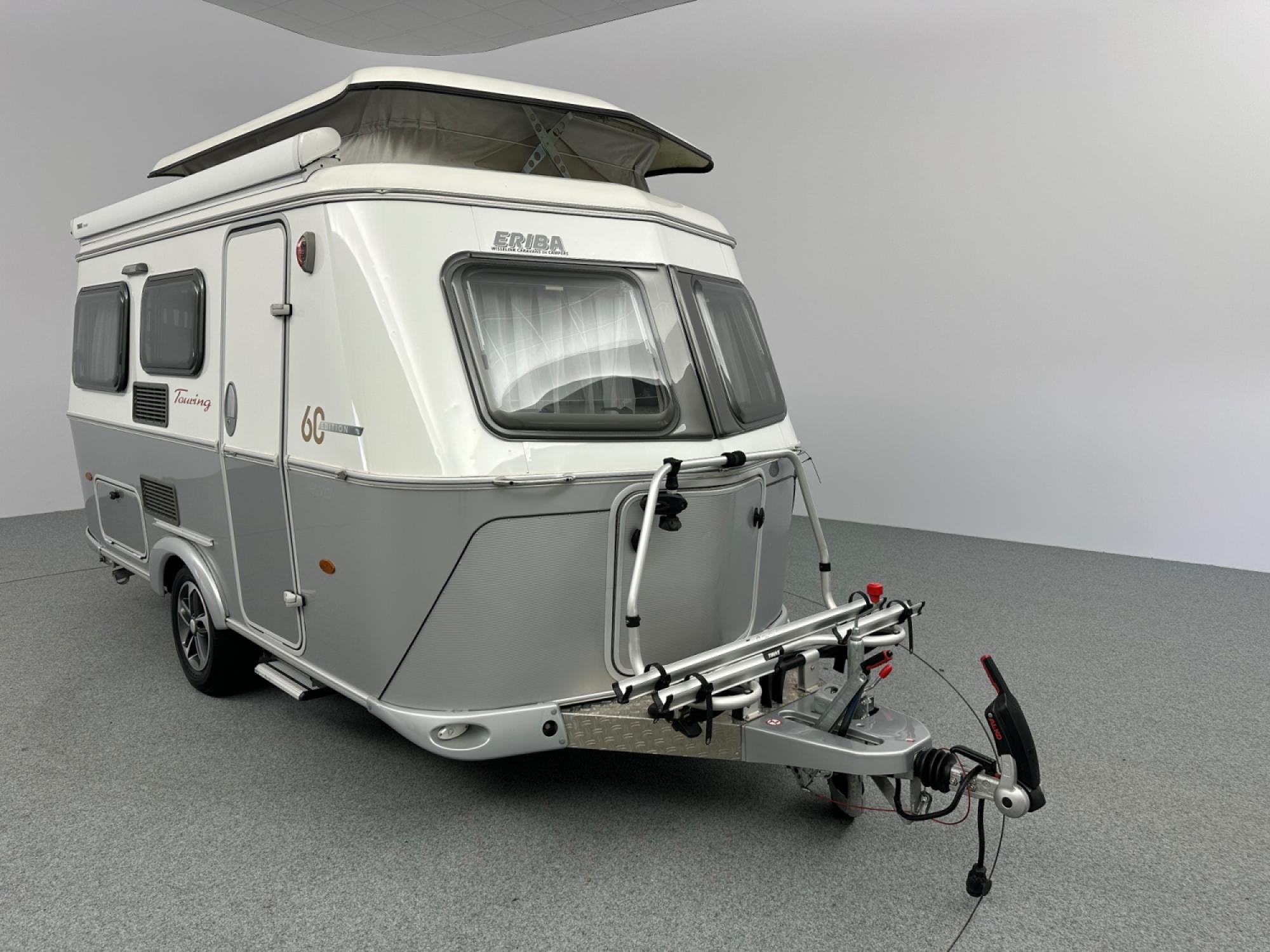 Eriba Touring Triton 430 GT 60 Edition Cassetteluifel, Caravans en Kamperen, Caravans, Vast bed, 4 tot 5 meter, Eriba, Overige