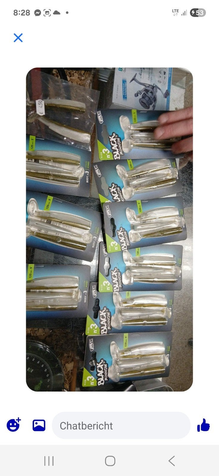 Fiiish black Minnow., Ophalen of Verzenden, Nieuw, Overige typen