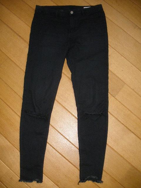 Zara TRF Denim jegging spijkerbroek zwart  maat 30, Ophalen of Verzenden, Zo goed als nieuw, W30 - W32 (confectie 38/40), Zara