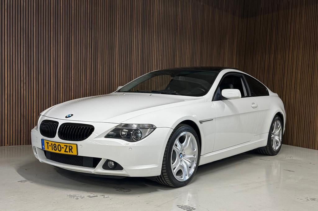 BMW 6-serie 650i - Youngtimer - Uniek -, Auto's, BMW, Bedrijf, Te koop, 6-Serie, ABS, Airbags, Airconditioning, Alarm, Automatische klimaatregeling